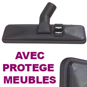 Brosse compatible BEAM pour aspirateur - combinée : carrelage / moquette