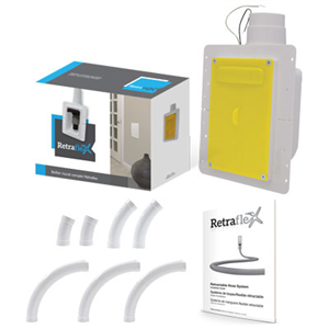 KIT 1 prise pour flexible rétractable mural Retraflex