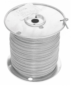 Fil basse tension blanc bobine de 100 m